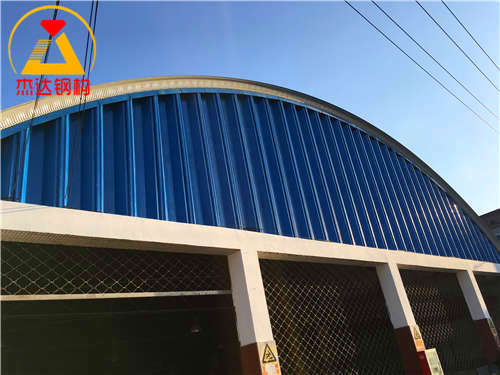 江蘇太空瓦場(chǎng)館無(wú)梁通道