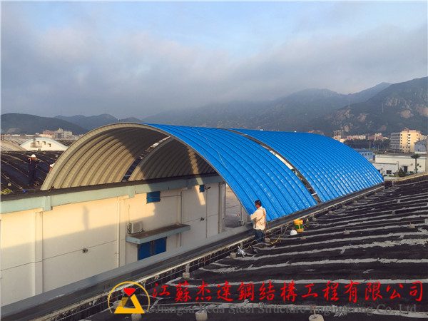 甘肅很新加油站罩棚結(jié)構(gòu)圖卸糧罩棚低價(jià)格