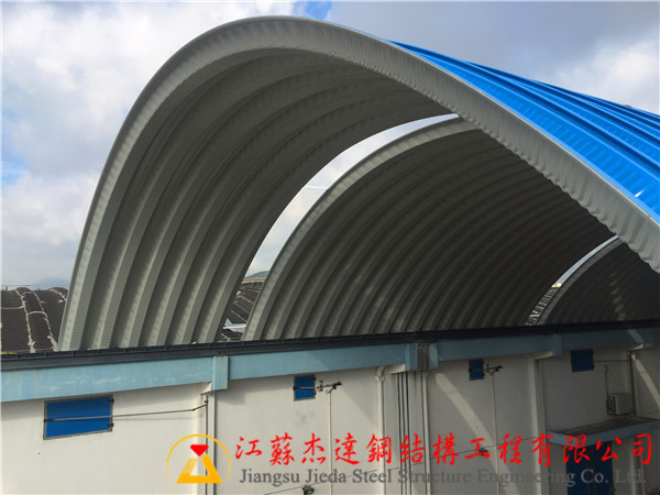 甘肅很新加油站罩棚結(jié)構(gòu)圖卸糧罩棚低價(jià)格