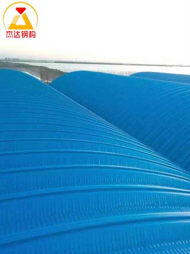 蕉城杰達鋼構(gòu)拱形屋面建設(shè)